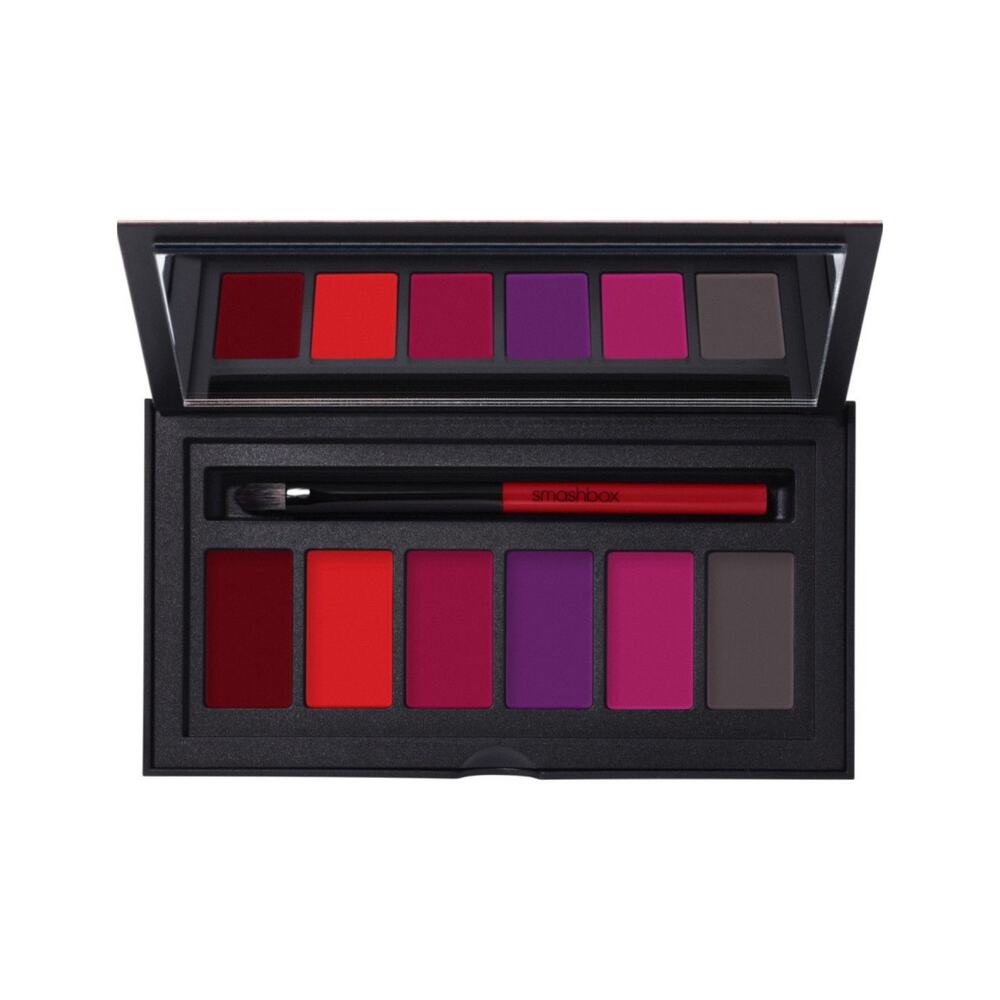 SMASHBOX Be Legendary Pucker Up Lipstick Palette Bold Matte Shades 0.14oz NEW